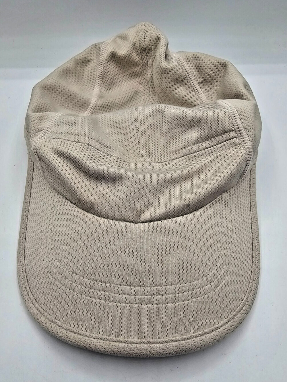 Columbia Womens 5 Panel Baseball Hat Lightweight Running Beige